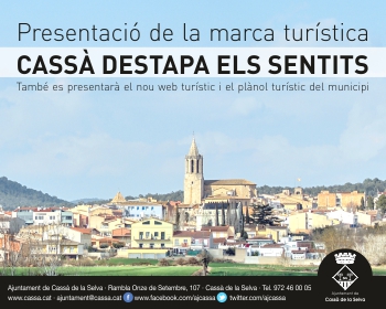 "Cassà destapa els sentits", nova marca turística del municipi