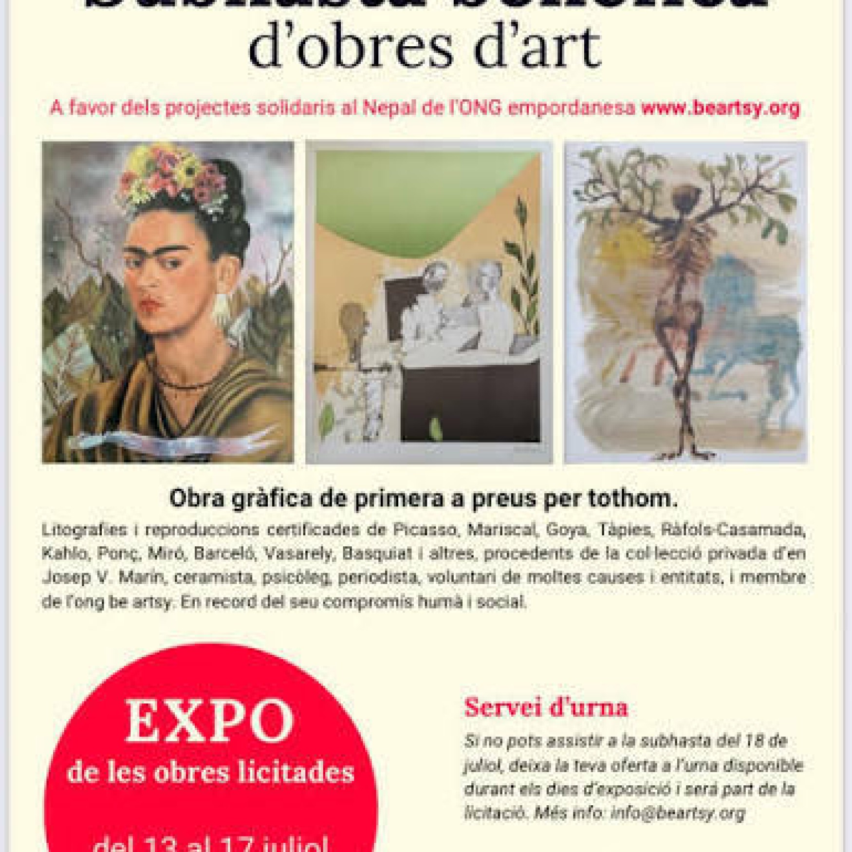 Coneixem Be Artsy, una ONG que lluita pels drets humans i la igualtat de gènere