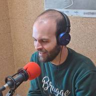 Blai Ciurana, campanòleg i carillonista, al Cafè de la Ràdio